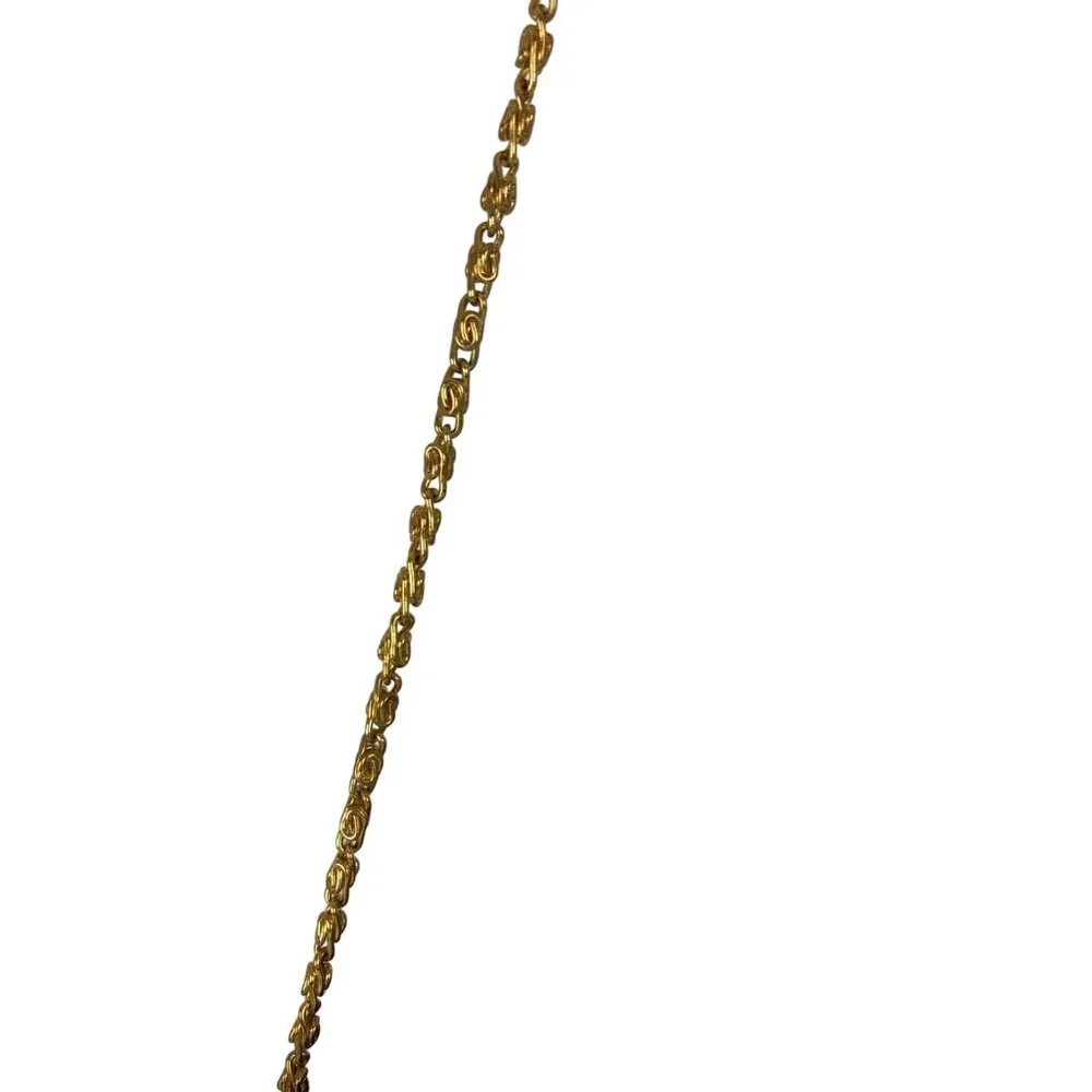 Vintage Touch Ups Purple Satin Clutch Purse w/ Gold Chain Shoulder Strap - Picture 8 of 12